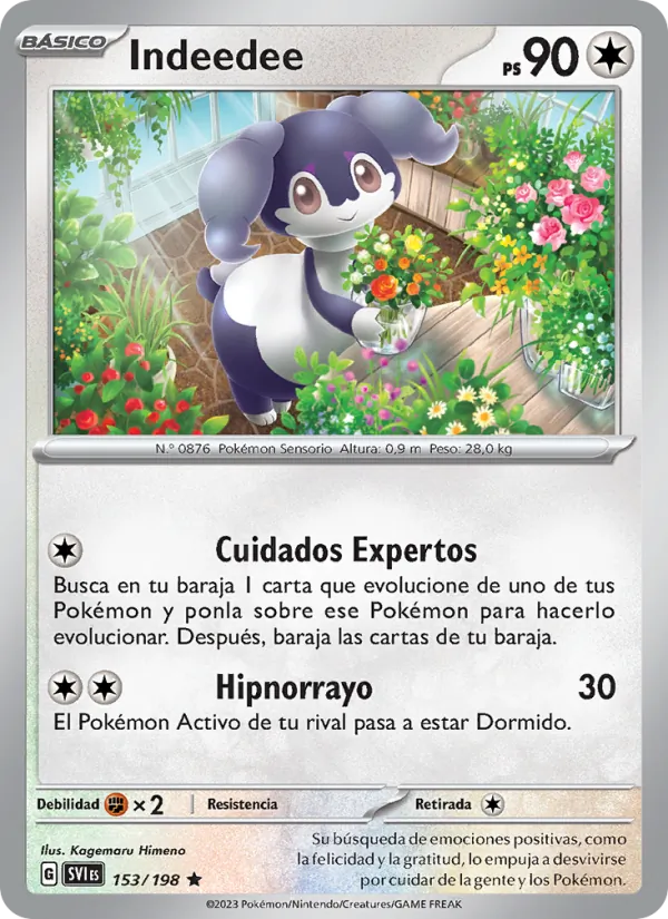Indeedee Escarlata y Púrpura 153/198