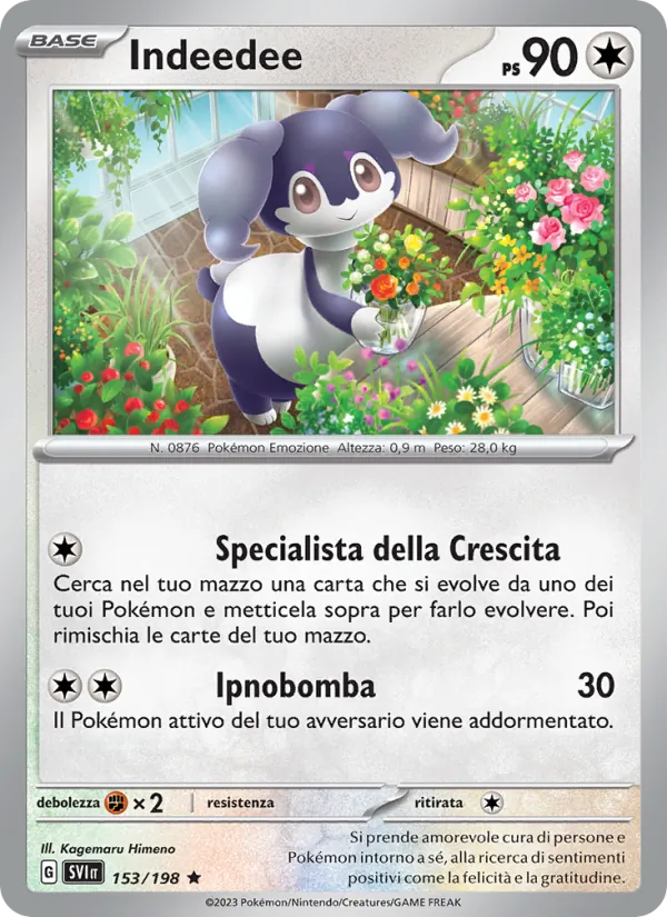 Indeedee Scarlatto e Violetto 153/198