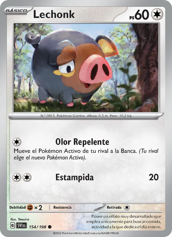 Lechonk Escarlata y Púrpura 154/198