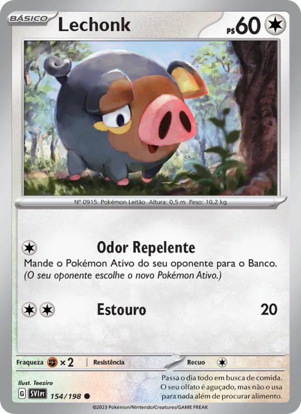 Lechonk Escarlate e Violeta 154/198