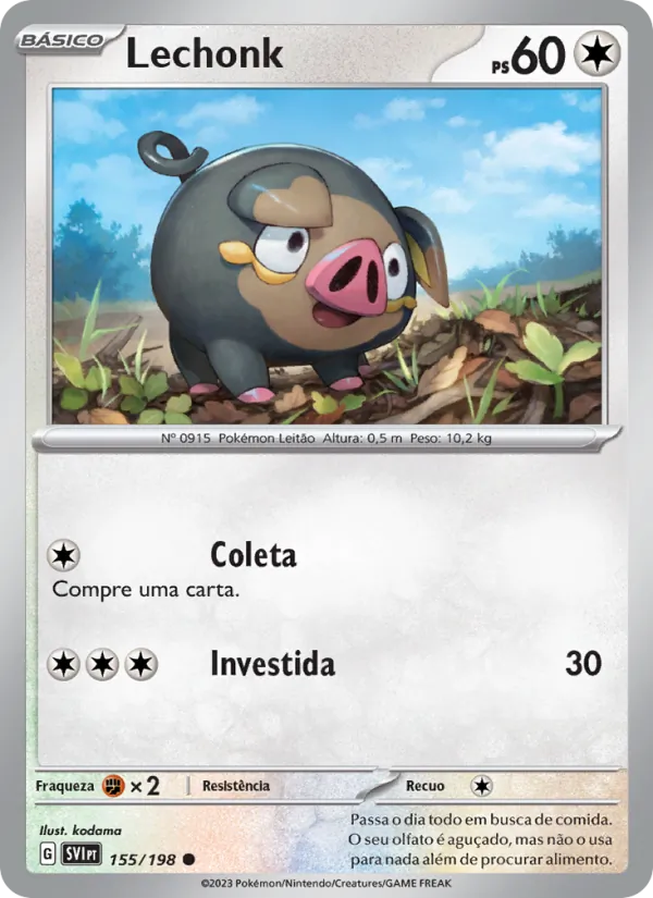 Lechonk Escarlate e Violeta 155/198