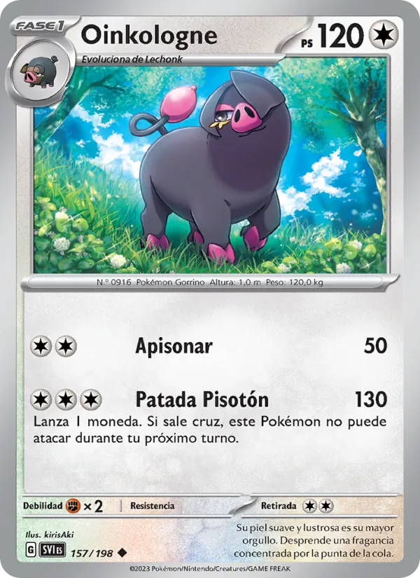 Oinkologne Escarlata y Púrpura 157/198