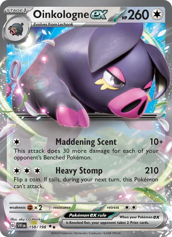 Oinkologne ex Scarlet & Violet 158/198