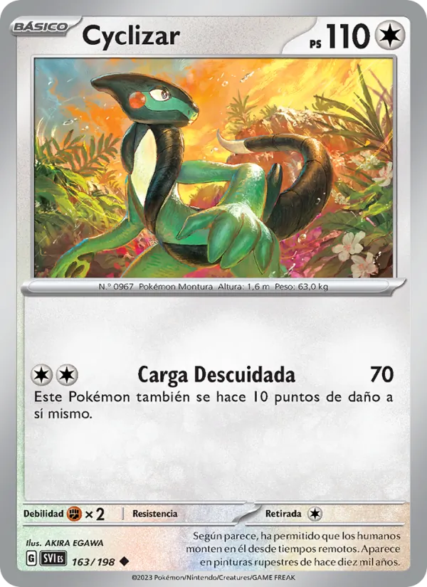 Cyclizar Escarlata y Púrpura 163/198