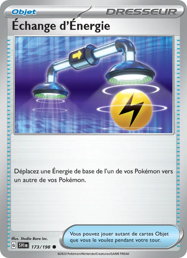Échange d'Énergie Écarlate et Violet 173/198