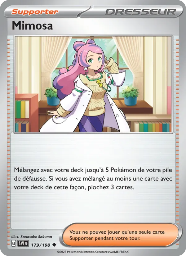 Mimosa Écarlate et Violet 179/198