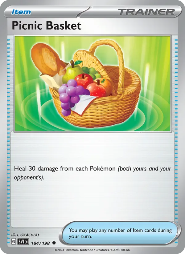 Picnic Basket Scarlet & Violet 184/198