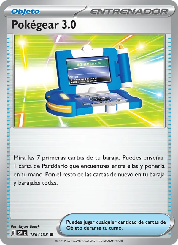 Pokégear 3.0 Escarlata y Púrpura 186/198