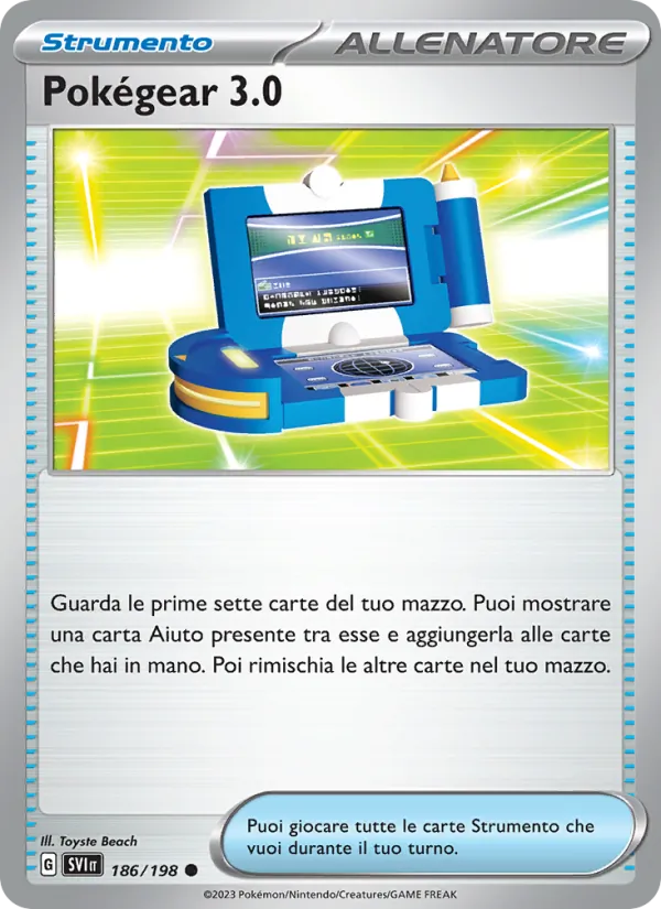 Pokégear 3.0 Scarlatto e Violetto 186/198