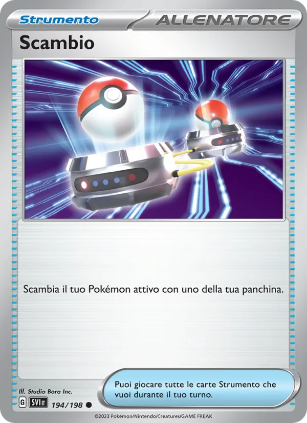 Scambio Scarlatto e Violetto 194/198