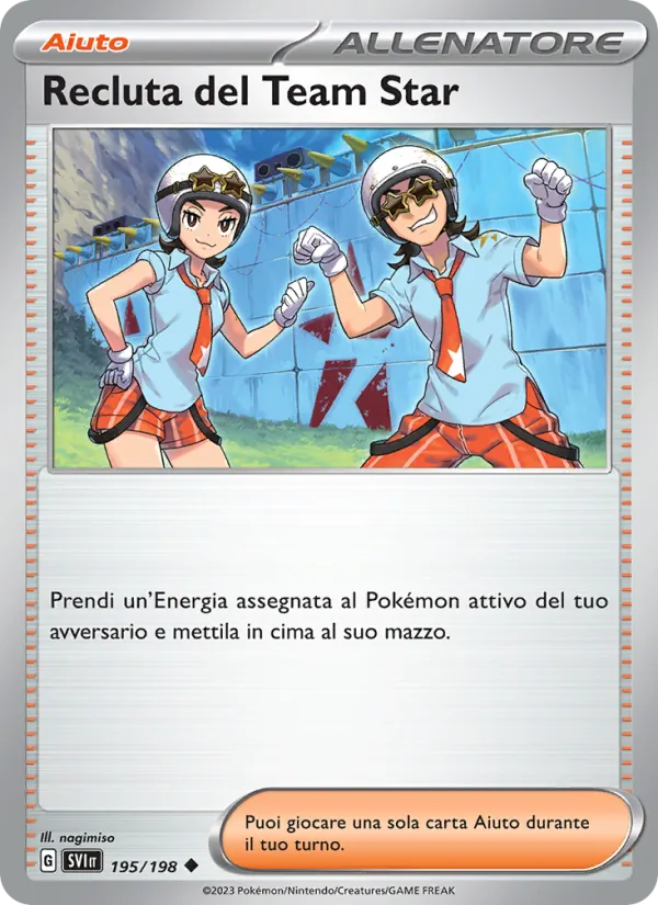 Recluta del Team Star Scarlatto e Violetto 195/198