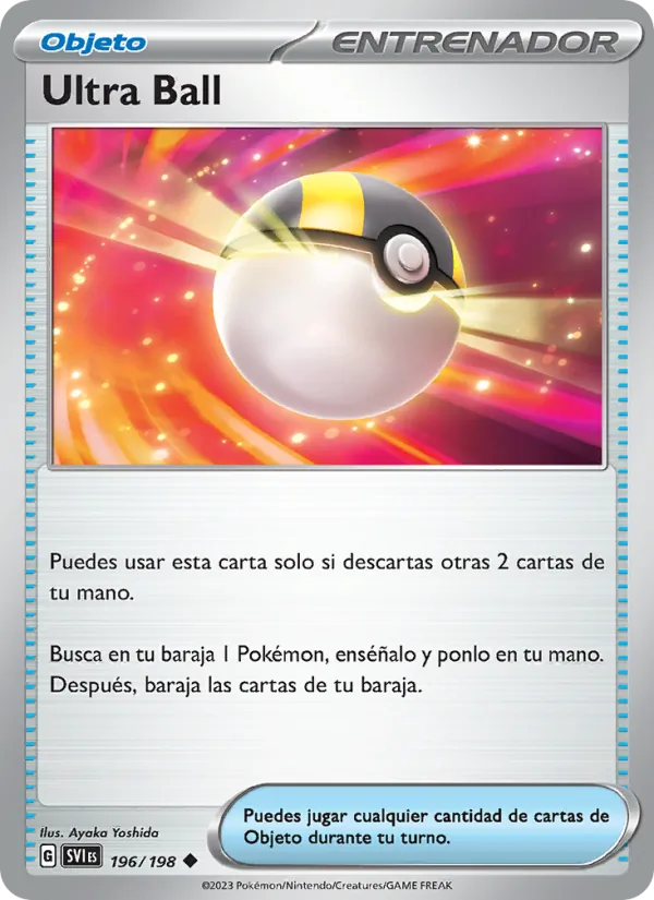 Ultra Ball Escarlata y Púrpura 196/198