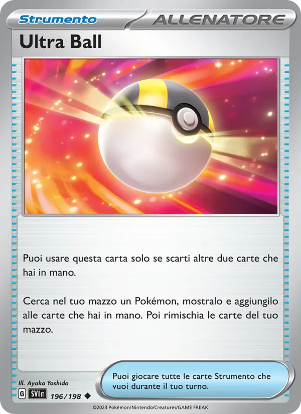 Ultra Ball Scarlatto e Violetto 196/198