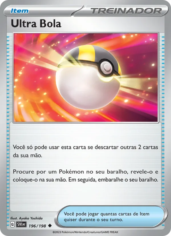 Ultra Bola Escarlate e Violeta 196/198