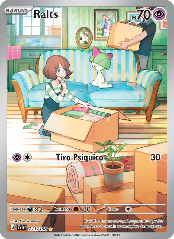 Ralts Escarlate e Violeta 211/198