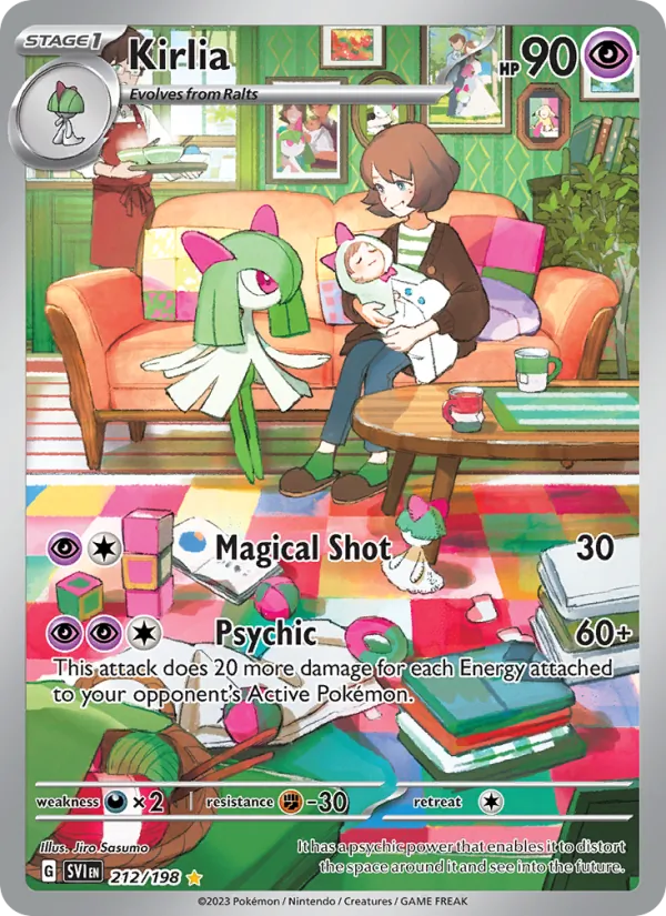 Kirlia Scarlet & Violet 212/198