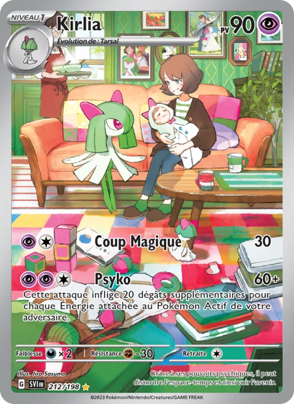 Kirlia Écarlate et Violet 212/198
