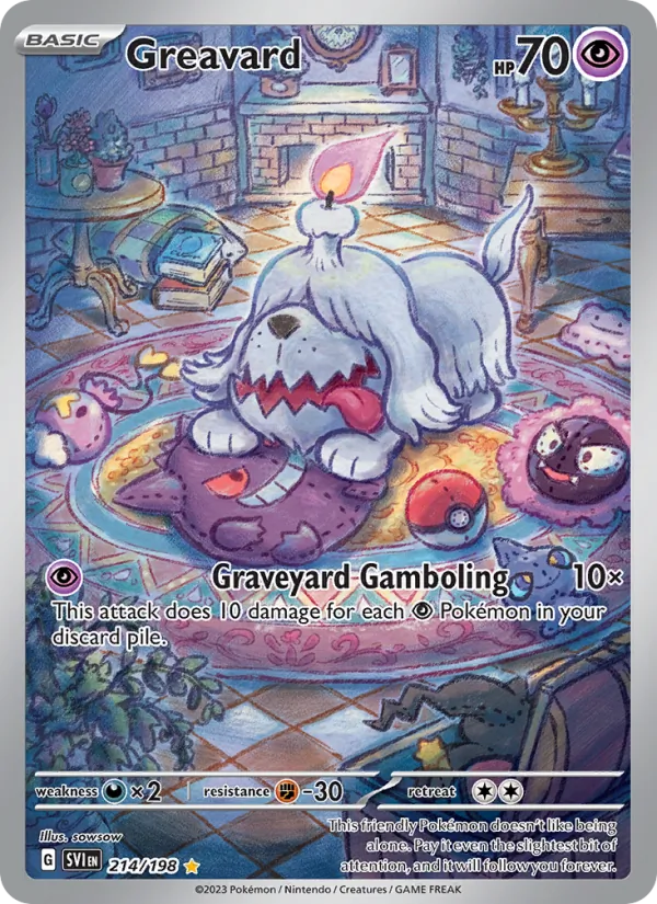 Greavard Scarlet & Violet 214/198