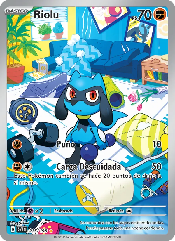 Riolu Escarlata y Púrpura 215/198