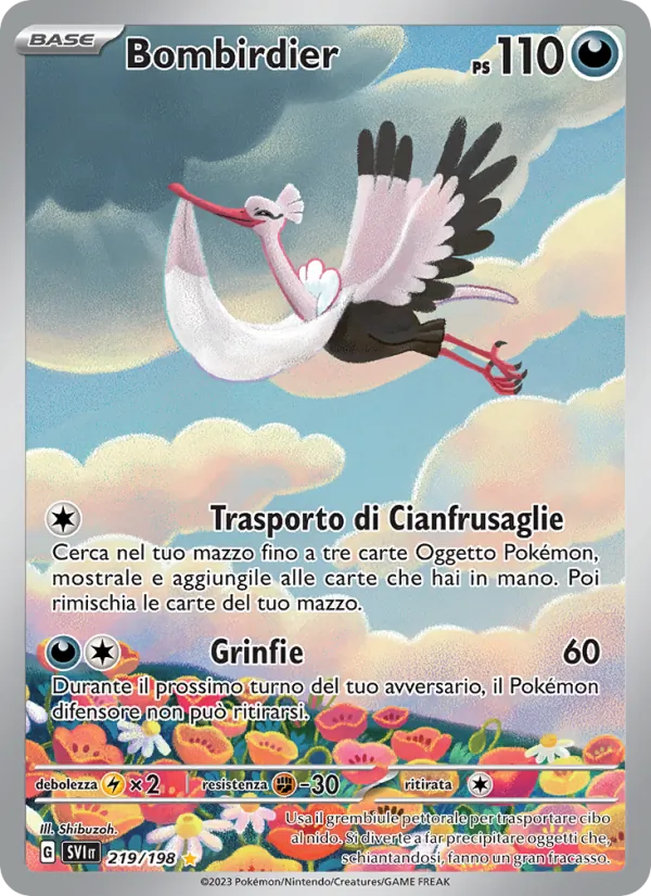 Bombirdier Scarlatto e Violetto 219/198