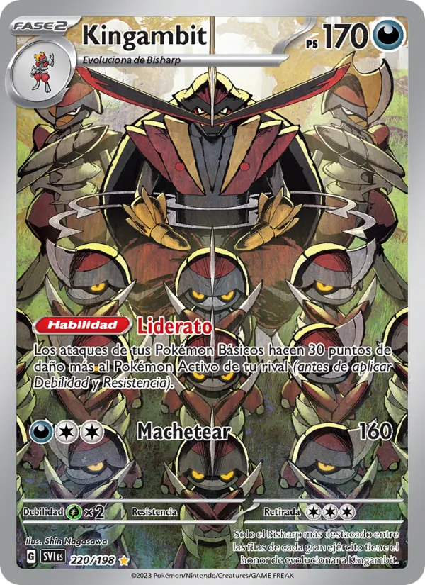 Kingambit Escarlata y Púrpura 220/198