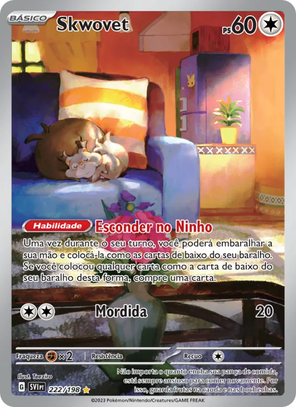 Skwovet Escarlate e Violeta 222/198