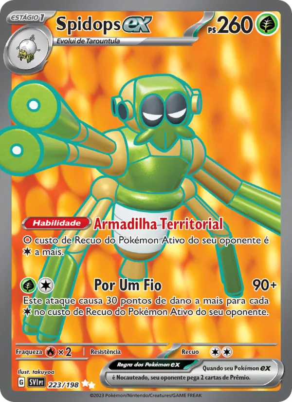 Spidops ex Escarlate e Violeta 223/198
