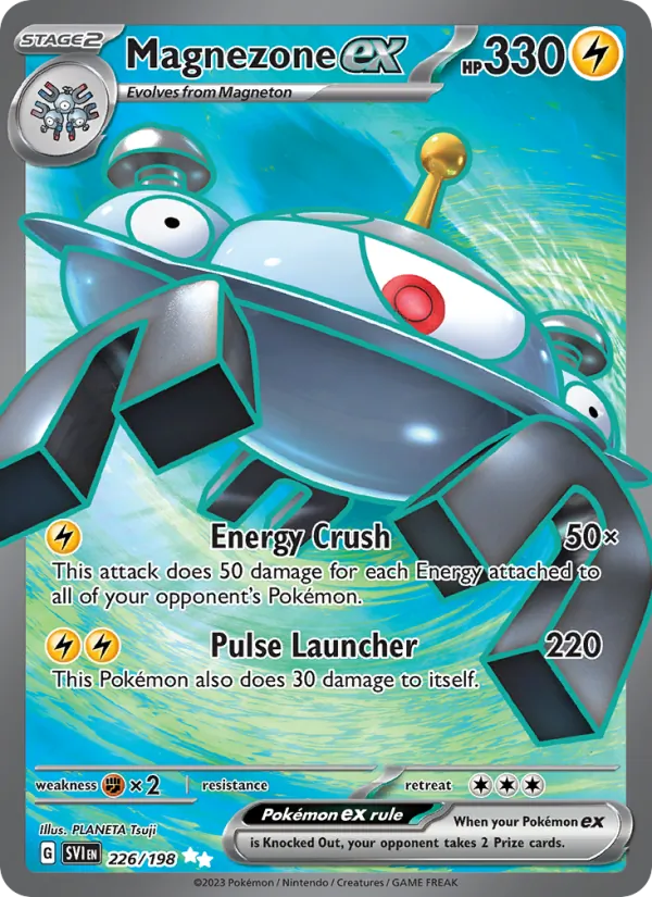 Magnezone ex Scarlet & Violet 226/198