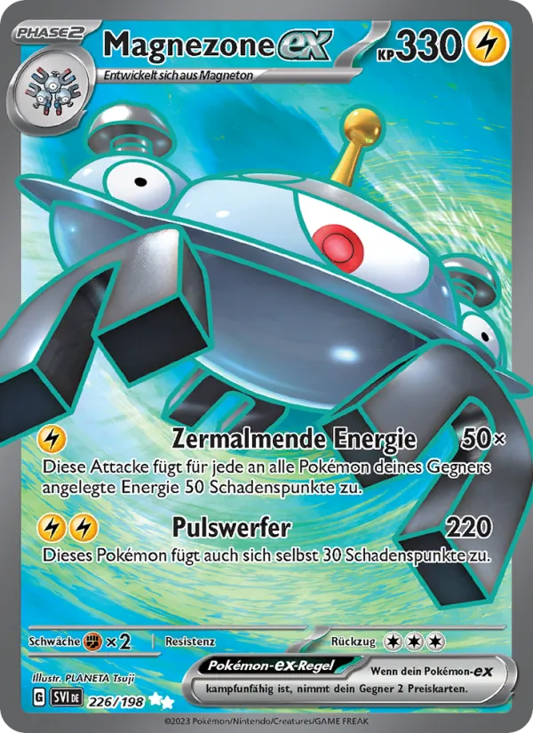 Magnezone-ex Karmesin & Purpur 226/198