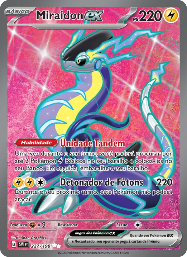 Miraidon ex Escarlate e Violeta 227/198