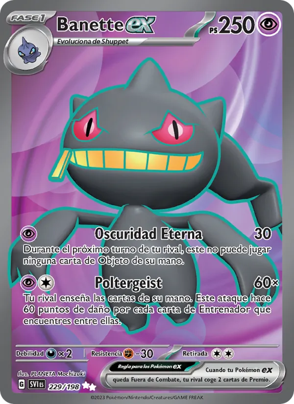 Banette ex Escarlata y Púrpura 229/198