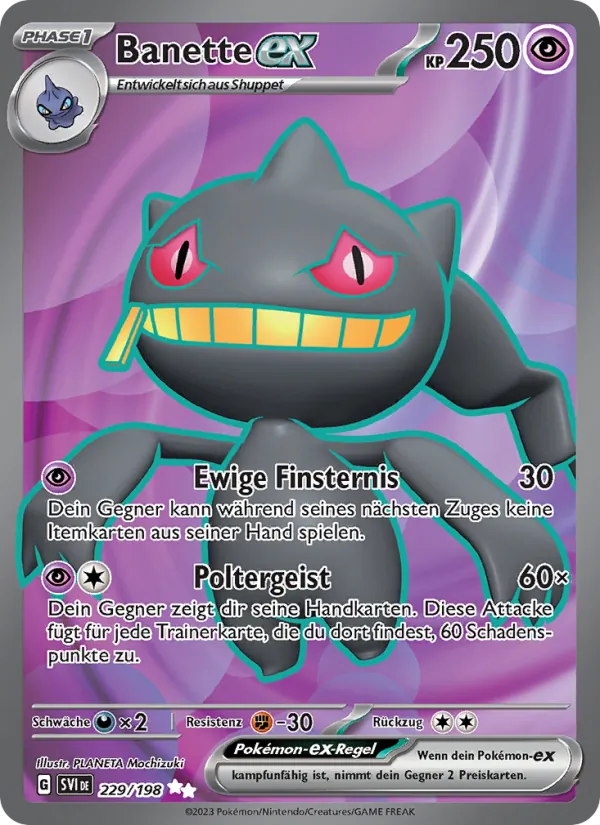 Banette-ex Karmesin & Purpur 229/198