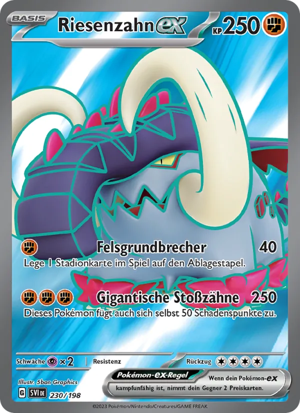 Riesenzahn-ex Karmesin & Purpur 230/198