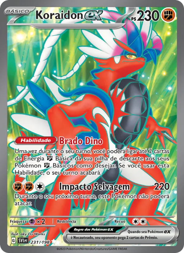 Koraidon ex Escarlate e Violeta 231/198
