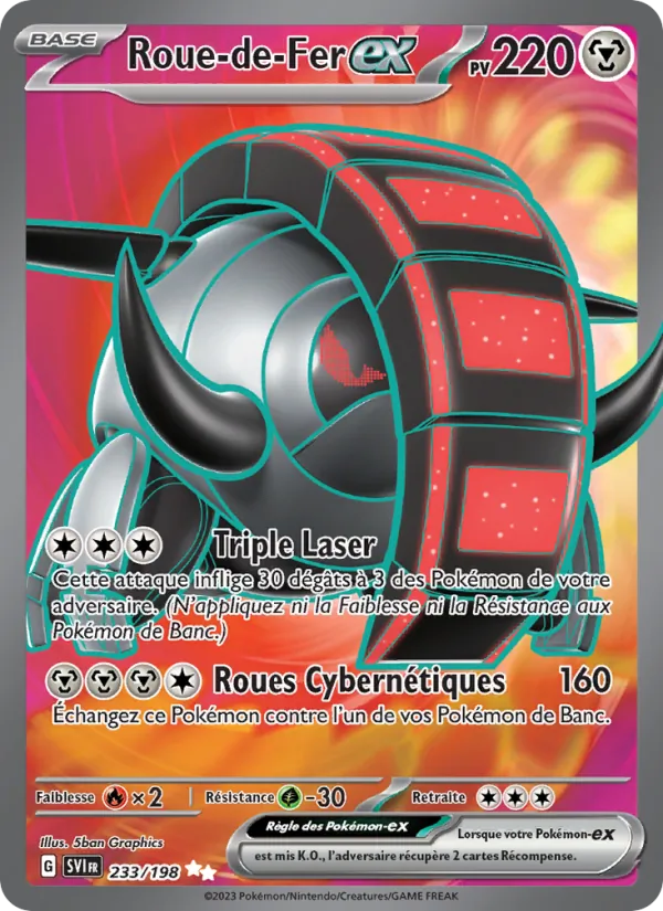 Roue-de-Fer-ex Écarlate et Violet 233/198