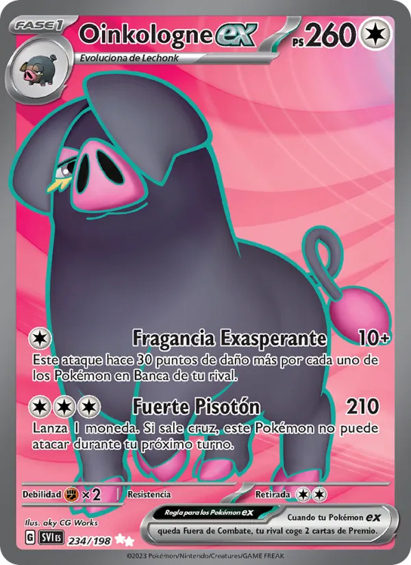 Oinkologne ex Escarlata y Púrpura 234/198