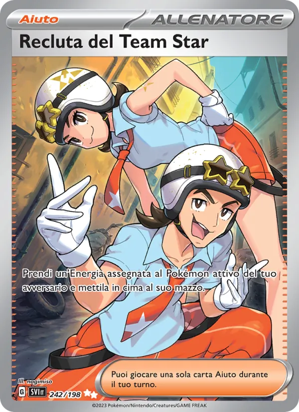 Recluta del Team Star Scarlatto e Violetto 242/198
