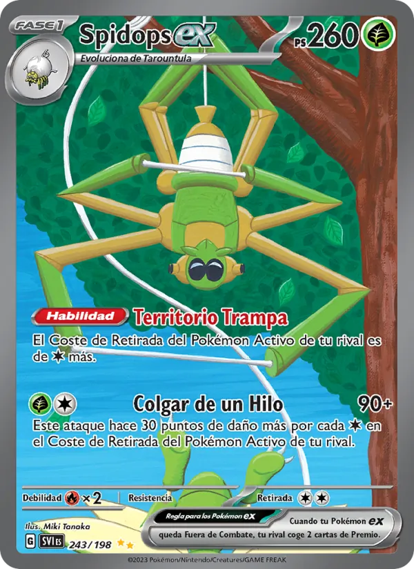 Spidops ex Escarlata y Púrpura 243/198