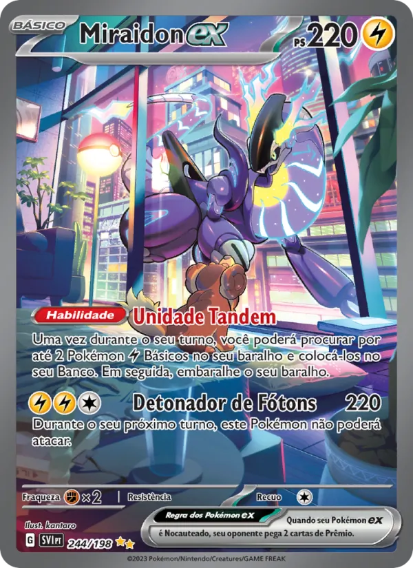 Miraidon ex Escarlate e Violeta 244/198
