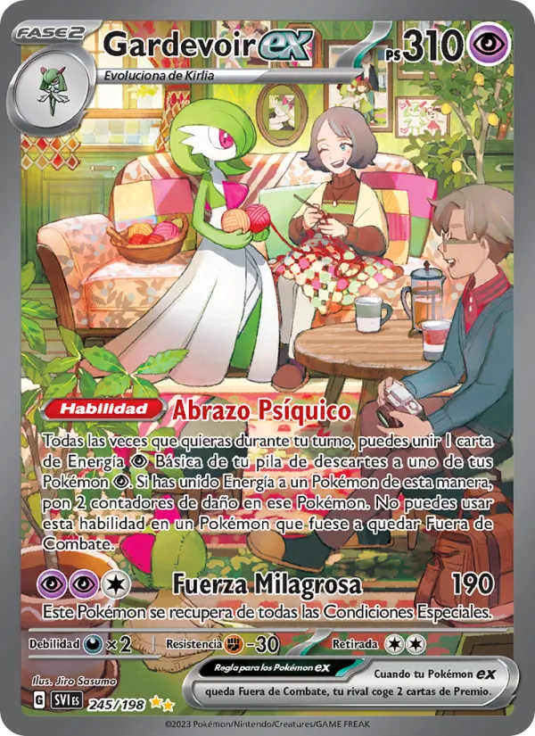 Gardevoir ex Escarlata y Púrpura 245/198