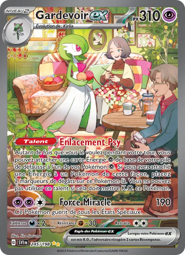 Gardevoir-ex Écarlate et Violet 245/198