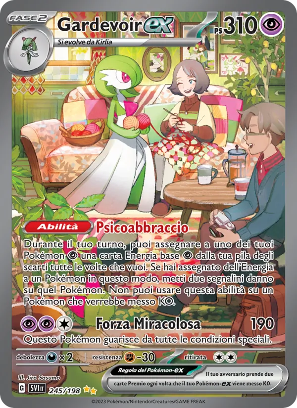 Gardevoir-ex Scarlatto e Violetto 245/198
