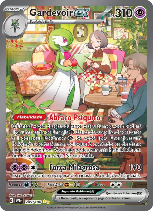 Gardevoir ex Escarlate e Violeta 245/198