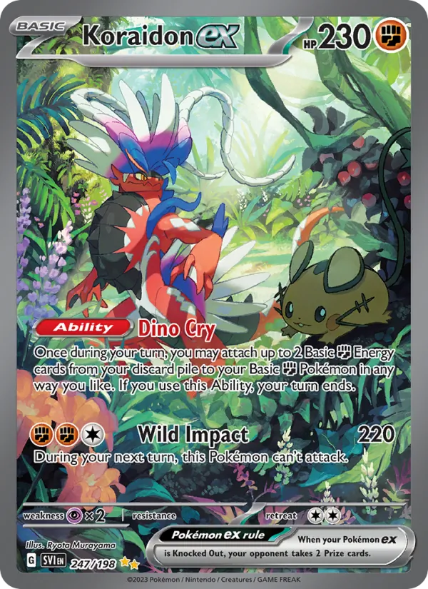 Koraidon ex Scarlet & Violet 247/198
