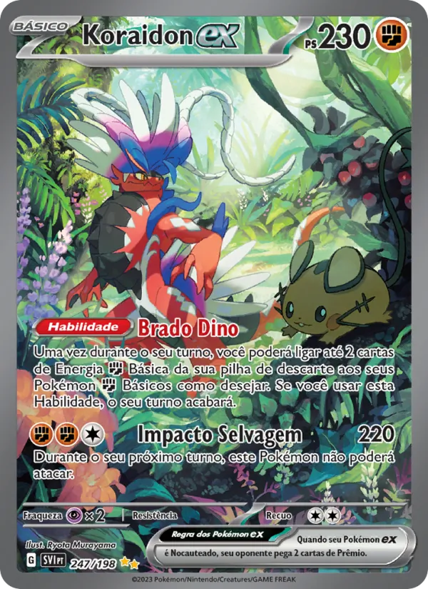 Koraidon ex Escarlate e Violeta 247/198