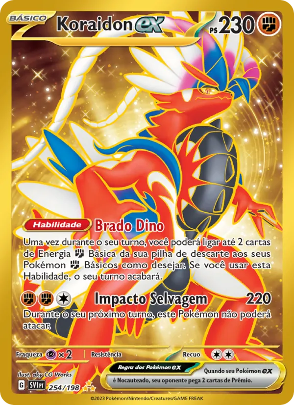 Koraidon ex Escarlate e Violeta 254/198