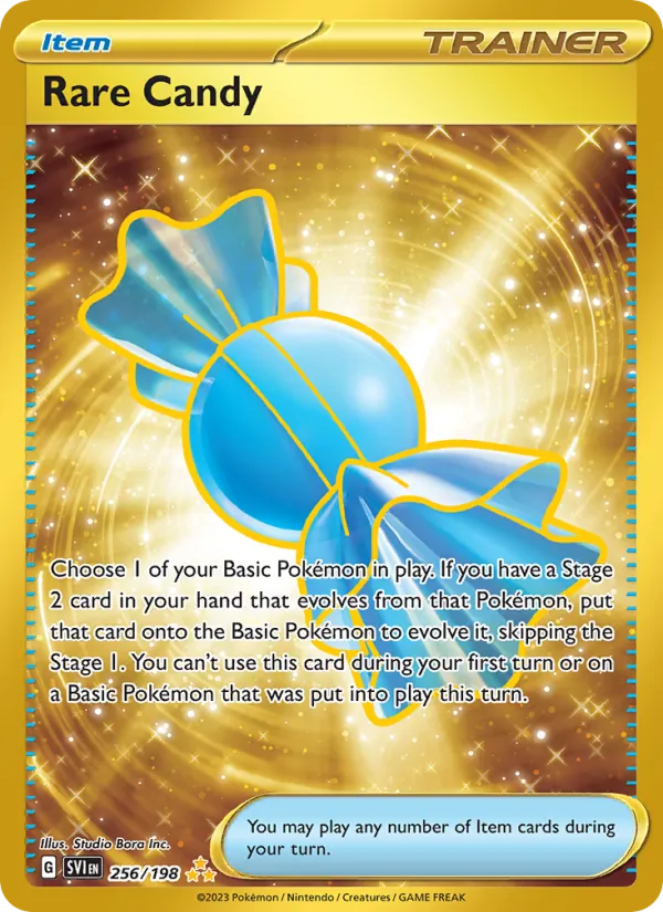 Rare Candy Scarlet & Violet 256/198