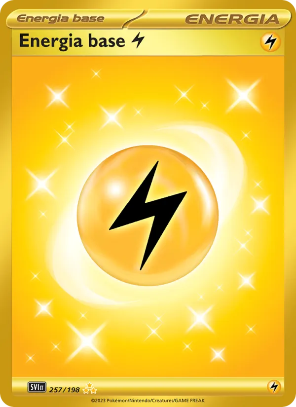 Energia base Lightning Scarlatto e Violetto 257/198