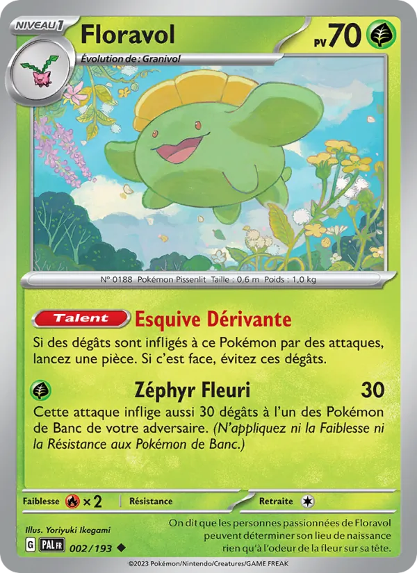 Floravol Évolutions à Paldea 002/193