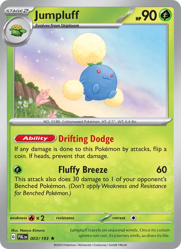 Jumpluff Paldea Evolved 003/193